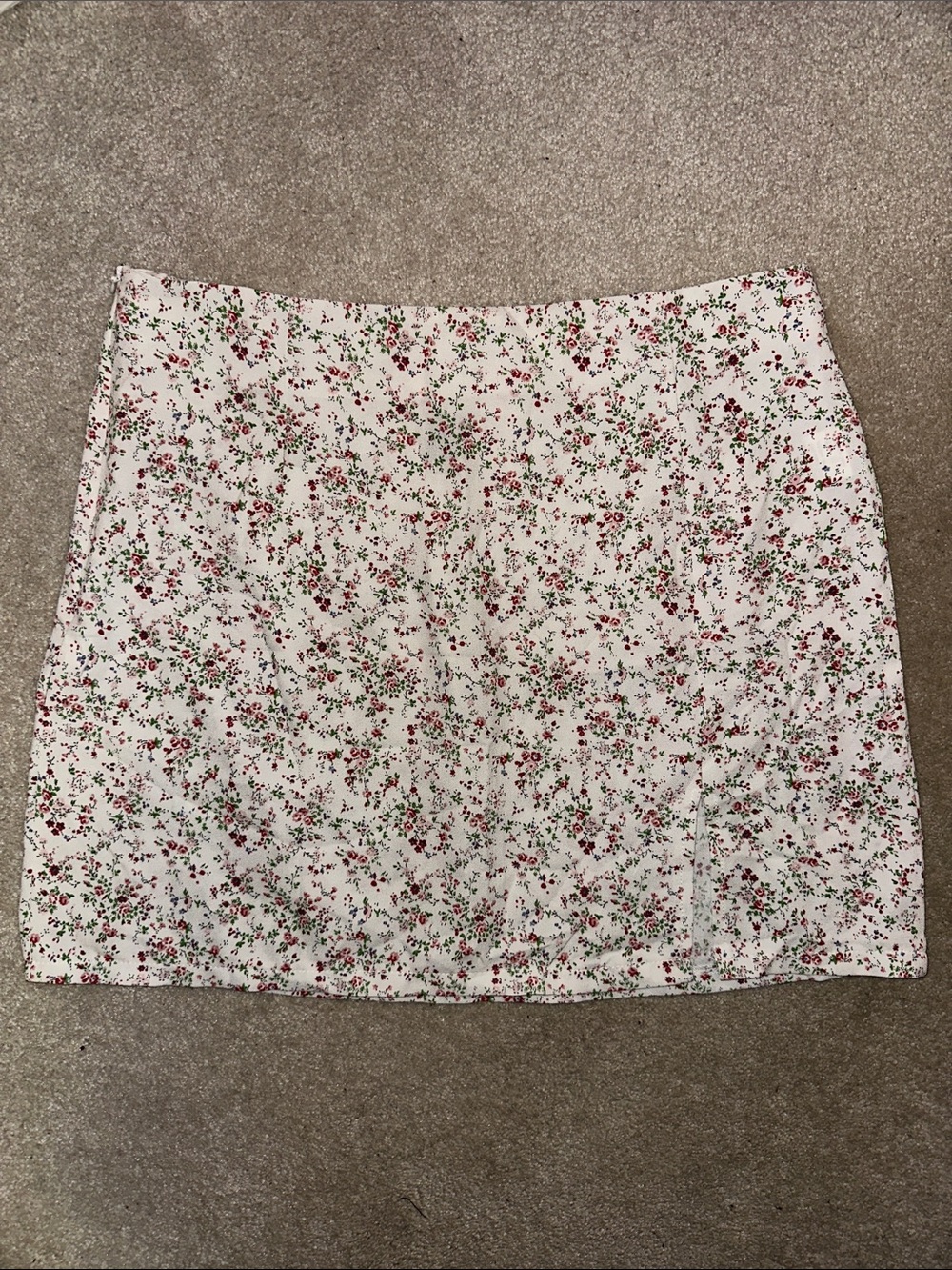 Shein ditsy floral skirt